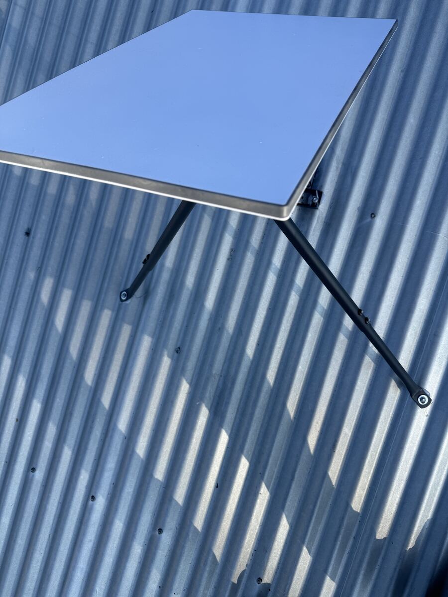 Starlink dish mounted on a tin roof near Busselton, South West WA